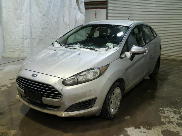 3FADP4AJ0EM120855 - 2014 FORD FIESTA S SILVER photo 2