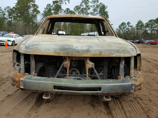 1GCEK29J79Z192405 - 2009 CHEVROLET SILVERADO BURN photo 10