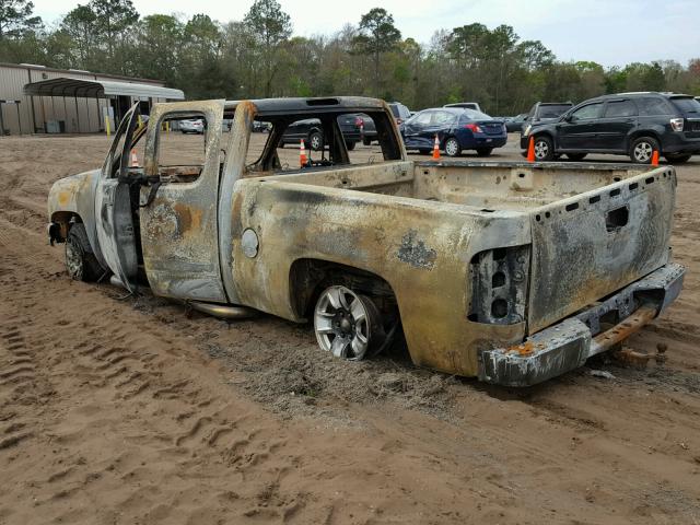 1GCEK29J79Z192405 - 2009 CHEVROLET SILVERADO BURN photo 3