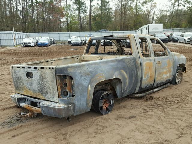 1GCEK29J79Z192405 - 2009 CHEVROLET SILVERADO BURN photo 4