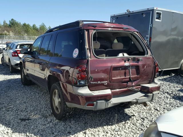 1GNET16SX66121563 - 2006 CHEVROLET TRAILBLAZE BURGUNDY photo 3