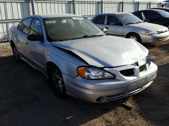 1G2NE52F14M640923 - 2004 PONTIAC GRAND AM S SILVER photo 1