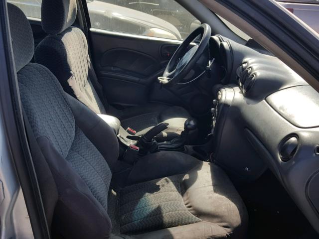 1G2NE52F14M640923 - 2004 PONTIAC GRAND AM S ვერცხლისფერი ფოტო 5