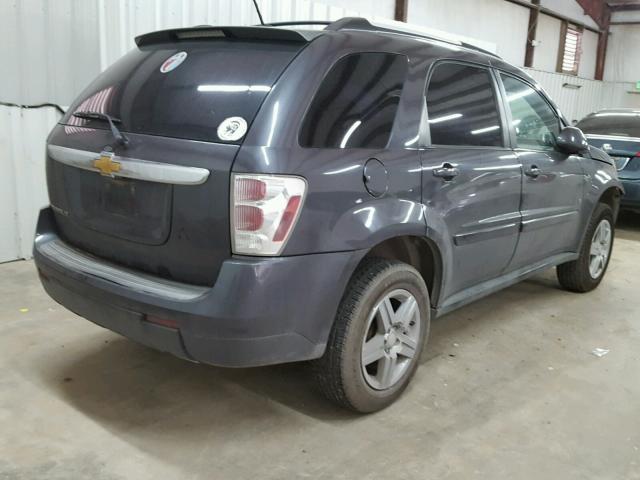 2CNDL53F986289965 - 2008 CHEVROLET EQUINOX LT CHARCOAL photo 4