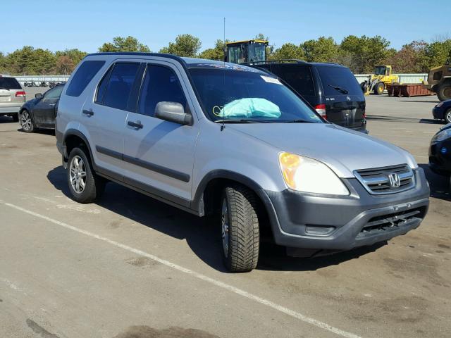 JHLRD78402C026226 - 2002 HONDA CR-V LX SILVER photo 1