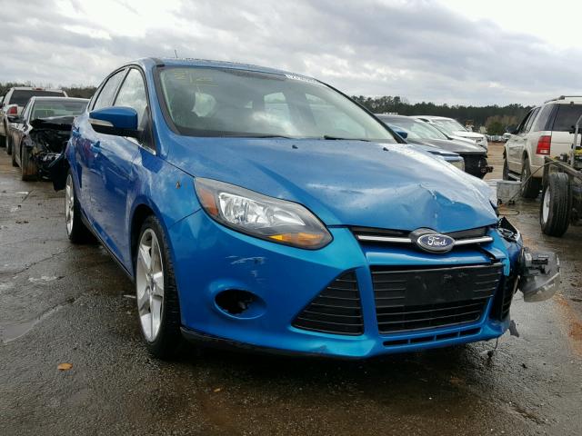 1FAHP3N21CL224459 - 2012 FORD FOCUS TITA BLUE photo 1