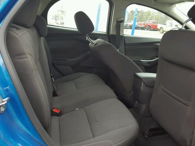 1FAHP3N21CL224459 - 2012 FORD FOCUS TITA BLUE photo 6