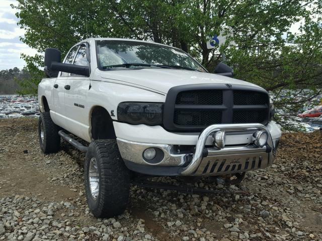 3D7KS28C75G763591 - 2005 DODGE RAM 2500 S WHITE photo 1