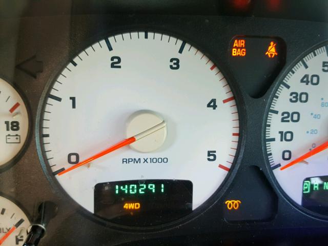 3D7KS28C75G763591 - 2005 DODGE RAM 2500 S WHITE photo 8