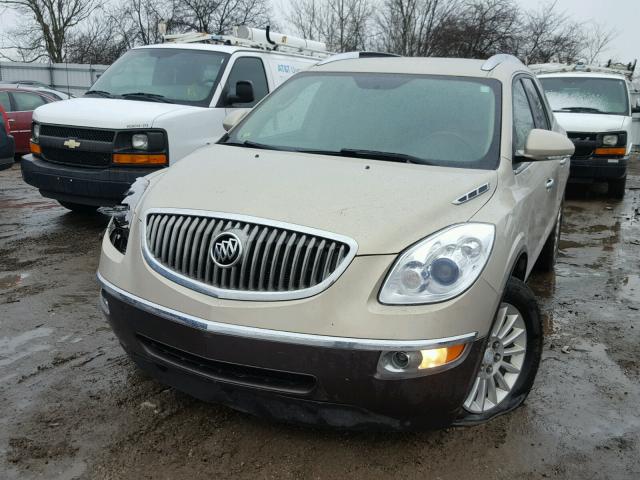 5GAER23778J105657 - 2008 BUICK ENCLAVE CX TAN photo 2