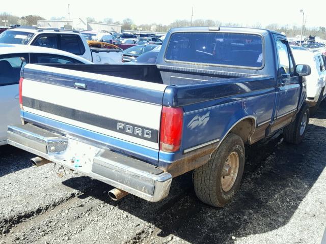 2FTEF14H8PCB26488 - 1993 FORD F150 TWO TONE photo 4