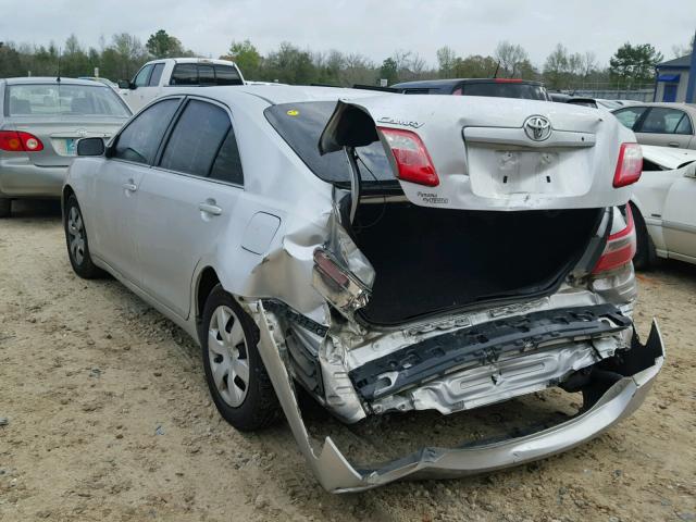 4T1BE46K78U228961 - 2008 TOYOTA CAMRY CE SILVER photo 3