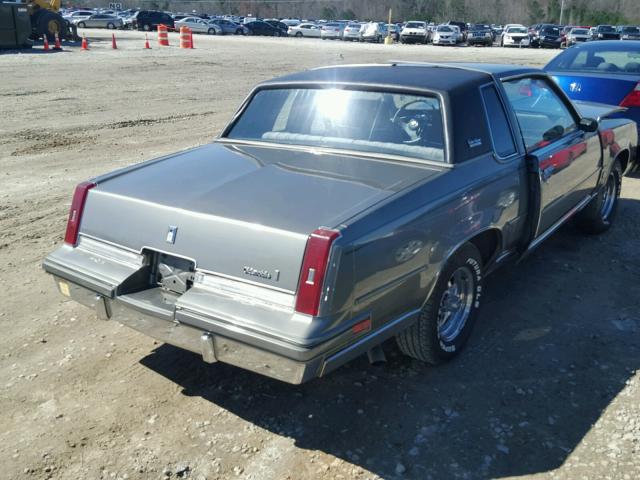 1G3AK47Y9EM330821 - 1984 OLDSMOBILE CUTLASS CA SILVER photo 4