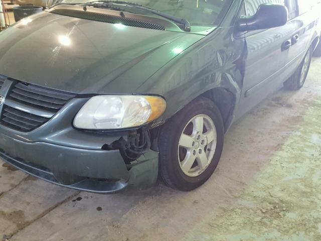 1D4GP24R36B587051 - 2006 DODGE GRAND CARA GRAY photo 9