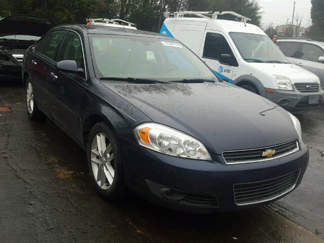 2G1WU583289220759 - 2008 CHEVROLET IMPALA LTZ BLUE photo 1