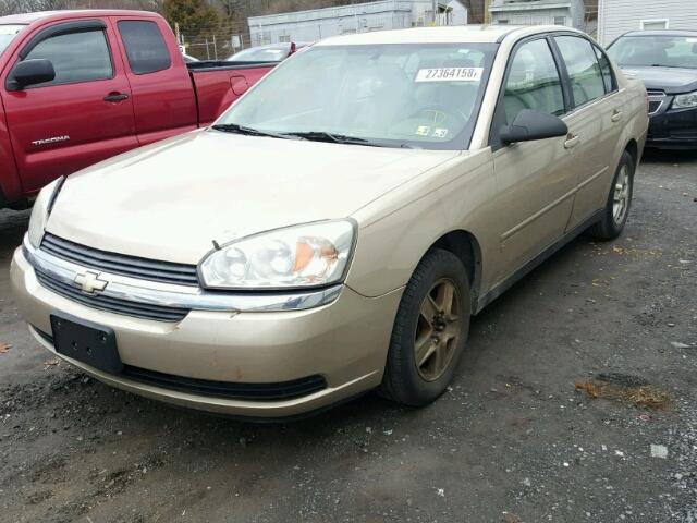 1G1ZT52835F327679 - 2005 CHEVROLET MALIBU LS თაფლისფერი ფოტო 2