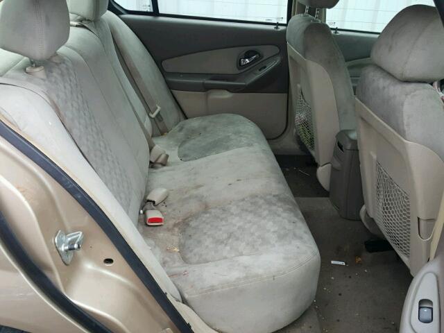1G1ZT52835F327679 - 2005 CHEVROLET MALIBU LS თაფლისფერი ფოტო 6