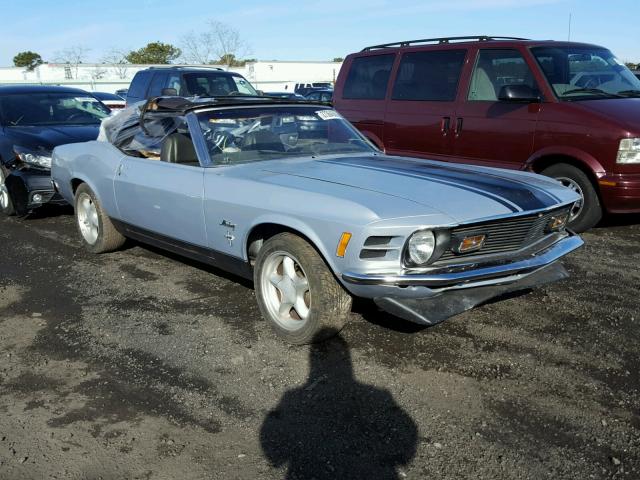 0F03L155844 - 1970 FORD MUSTANG GRAY photo 1