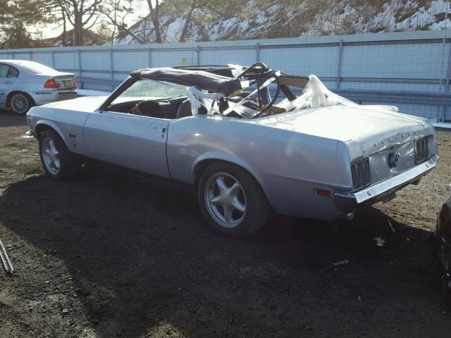 0F03L155844 - 1970 FORD MUSTANG GRAY photo 3