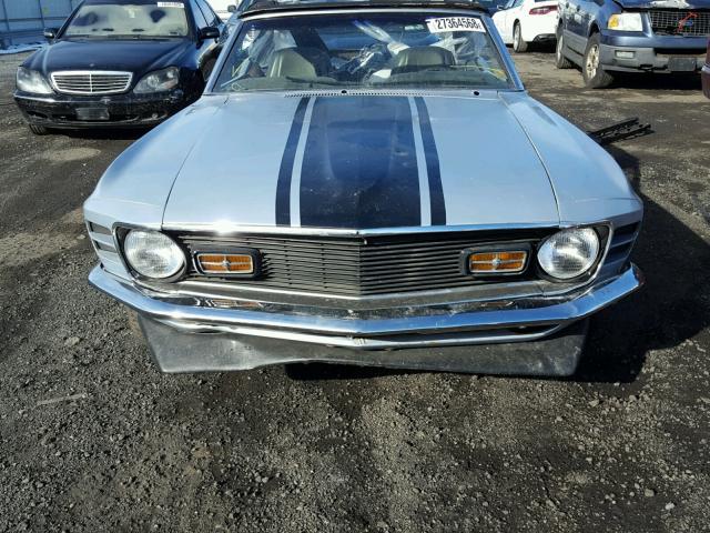 0F03L155844 - 1970 FORD MUSTANG GRAY photo 7