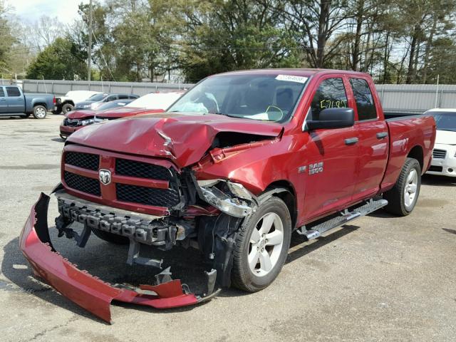 1C6RR6FT2DS724047 - 2013 RAM 1500 ST RED photo 2