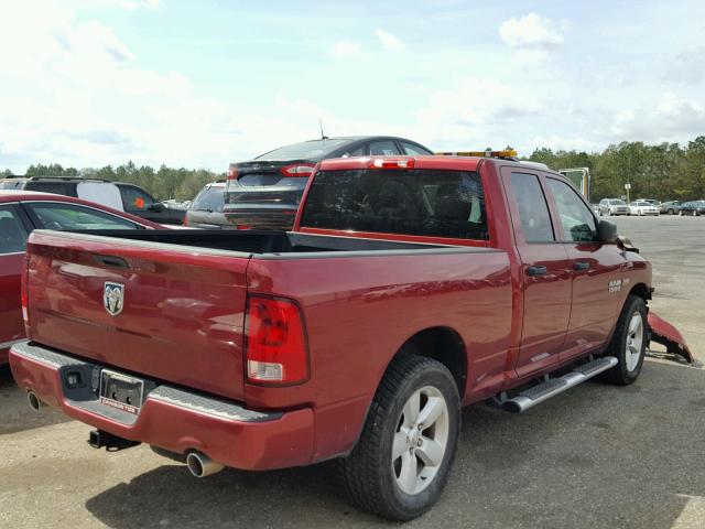 1C6RR6FT2DS724047 - 2013 RAM 1500 ST RED photo 4