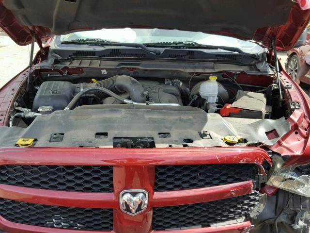 1C6RR6FT2DS724047 - 2013 RAM 1500 ST RED photo 7