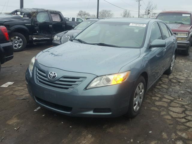 4T4BE46K18R031662 - 2008 TOYOTA CAMRY CE GREEN photo 2