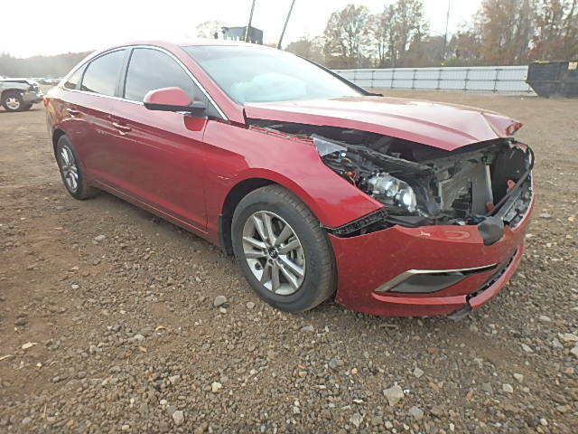 5NPE24AF5FH175012 - 2015 HYUNDAI SONATA SE RED photo 1