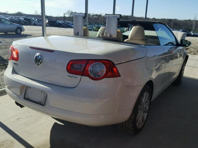 WVWBW7AH3BV003775 - 2011 VOLKSWAGEN EOS KOMFOR WHITE photo 4