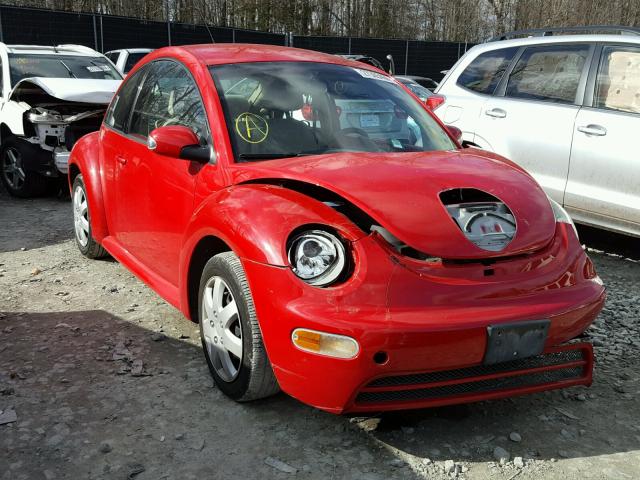 3VWBK31C75M414813 - 2005 VOLKSWAGEN NEW BEETLE RED photo 1