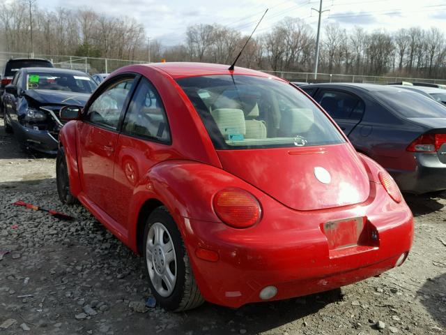 3VWBK31C75M414813 - 2005 VOLKSWAGEN NEW BEETLE 红色 照片 3