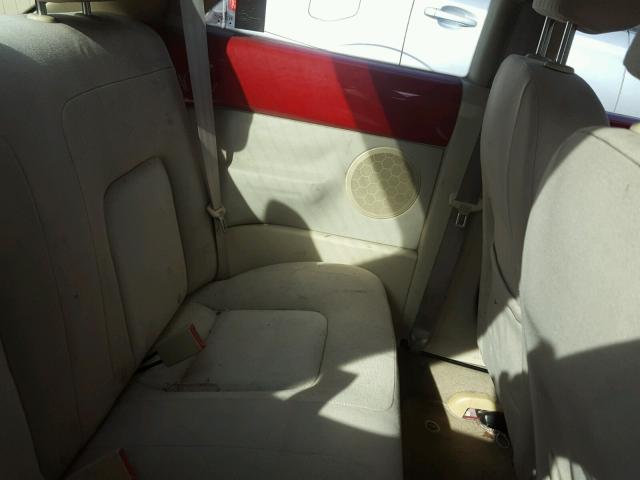 3VWBK31C75M414813 - 2005 VOLKSWAGEN NEW BEETLE 红色 照片 6