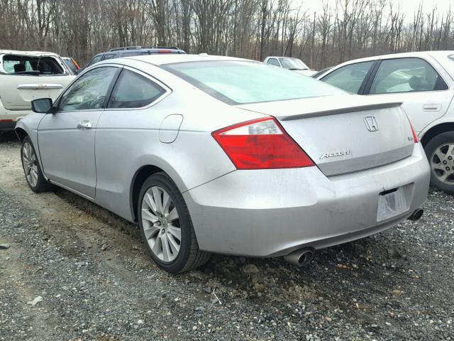 1HGCS2B82AA005462 - 2010 HONDA ACCORD EXL SILVER photo 3