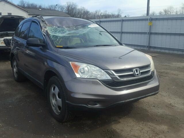 5J6RE4H33BL065581 - 2011 HONDA CR-V LX BROWN photo 1