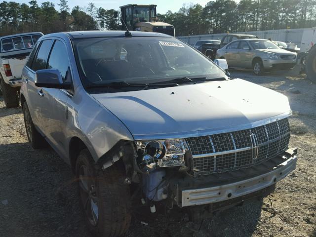 2LMDJ6JC9ABJ25900 - 2010 LINCOLN MKX SILVER photo 1