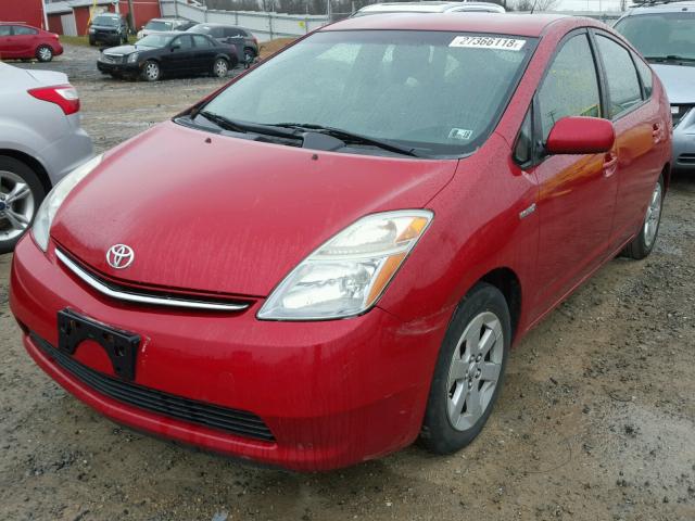 JTDKB20U873218200 - 2007 TOYOTA PRIUS RED photo 2