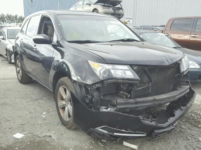 2HNYD2H61AH515298 - 2010 ACURA MDX TECHNO BLACK photo 1