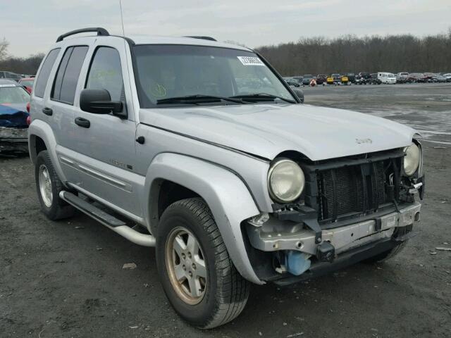 1J4GL58K62W111557 - 2002 JEEP LIBERTY LI SILVER photo 1