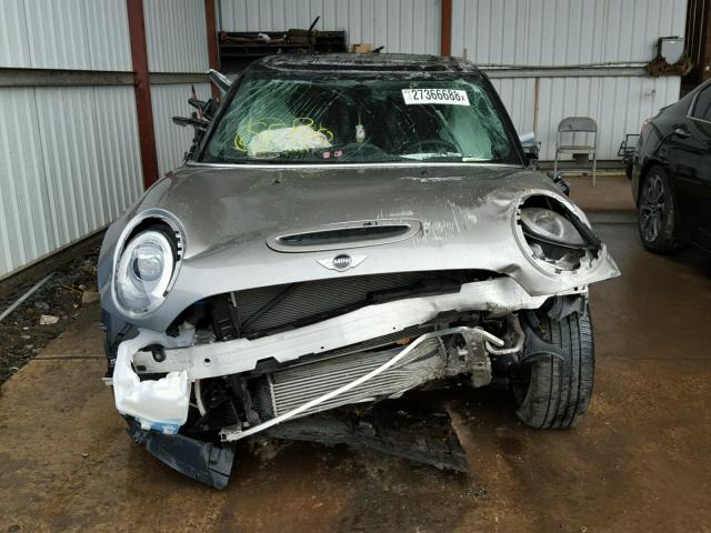 WMWLU5C52H2E83044 - 2017 MINI COOPER S C GRAY photo 9