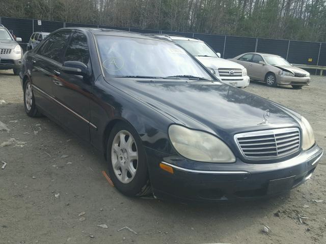 WDBNG75J3YA051170 - 2000 MERCEDES-BENZ S 500 BLACK photo 1