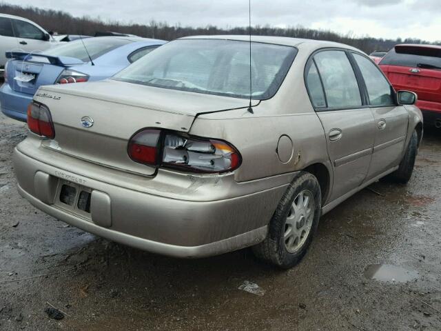 1G1NE52M3W6209414 - 1998 CHEVROLET MALIBU LS TAN photo 4