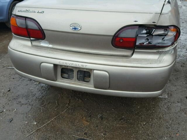 1G1NE52M3W6209414 - 1998 CHEVROLET MALIBU LS TAN photo 9