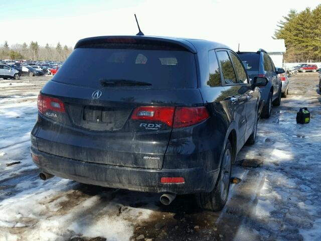 5J8TB18299A008495 - 2009 ACURA RDX BLACK photo 4