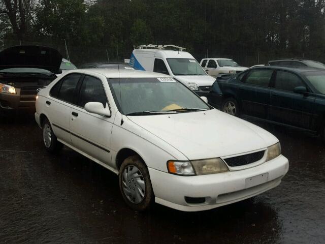 3N1AB41DXWL041547 - 1998 NISSAN SENTRA XE WHITE photo 1