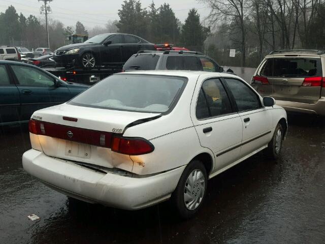 3N1AB41DXWL041547 - 1998 NISSAN SENTRA XE WHITE photo 4