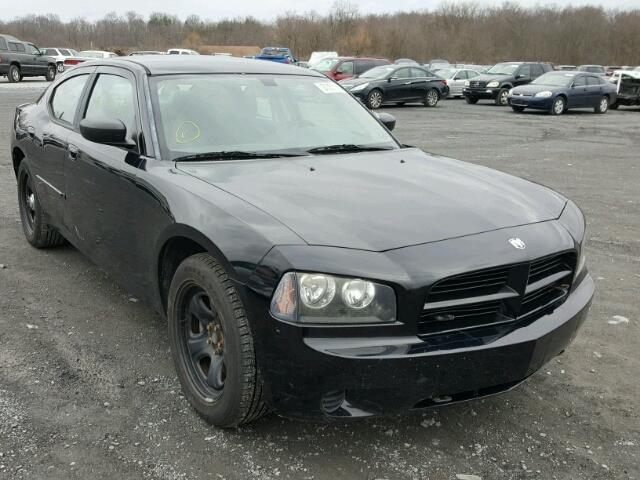 2B3KA43H07H673327 - 2007 DODGE CHARGER SE BLACK photo 1