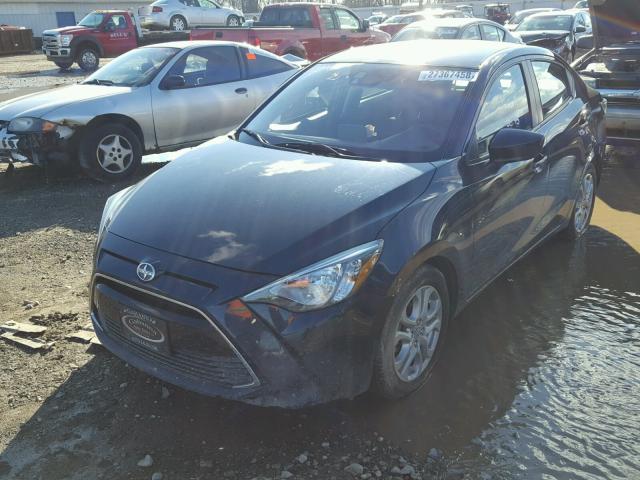 3MYDLBZV2GY103845 - 2016 TOYOTA SCION IA BLUE photo 2