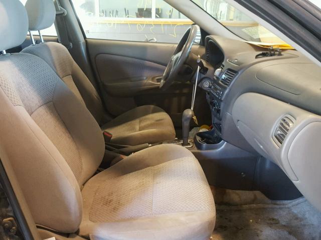 3N1CB51A25L487422 - 2005 NISSAN SENTRA 1.8 BLACK photo 5