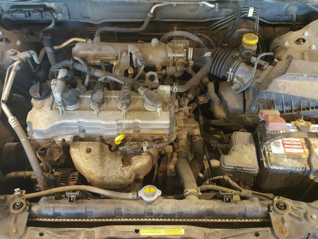 3N1CB51A25L487422 - 2005 NISSAN SENTRA 1.8 BLACK photo 7